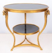 LOUIS XVI STYLE ORMOLU MARBLE