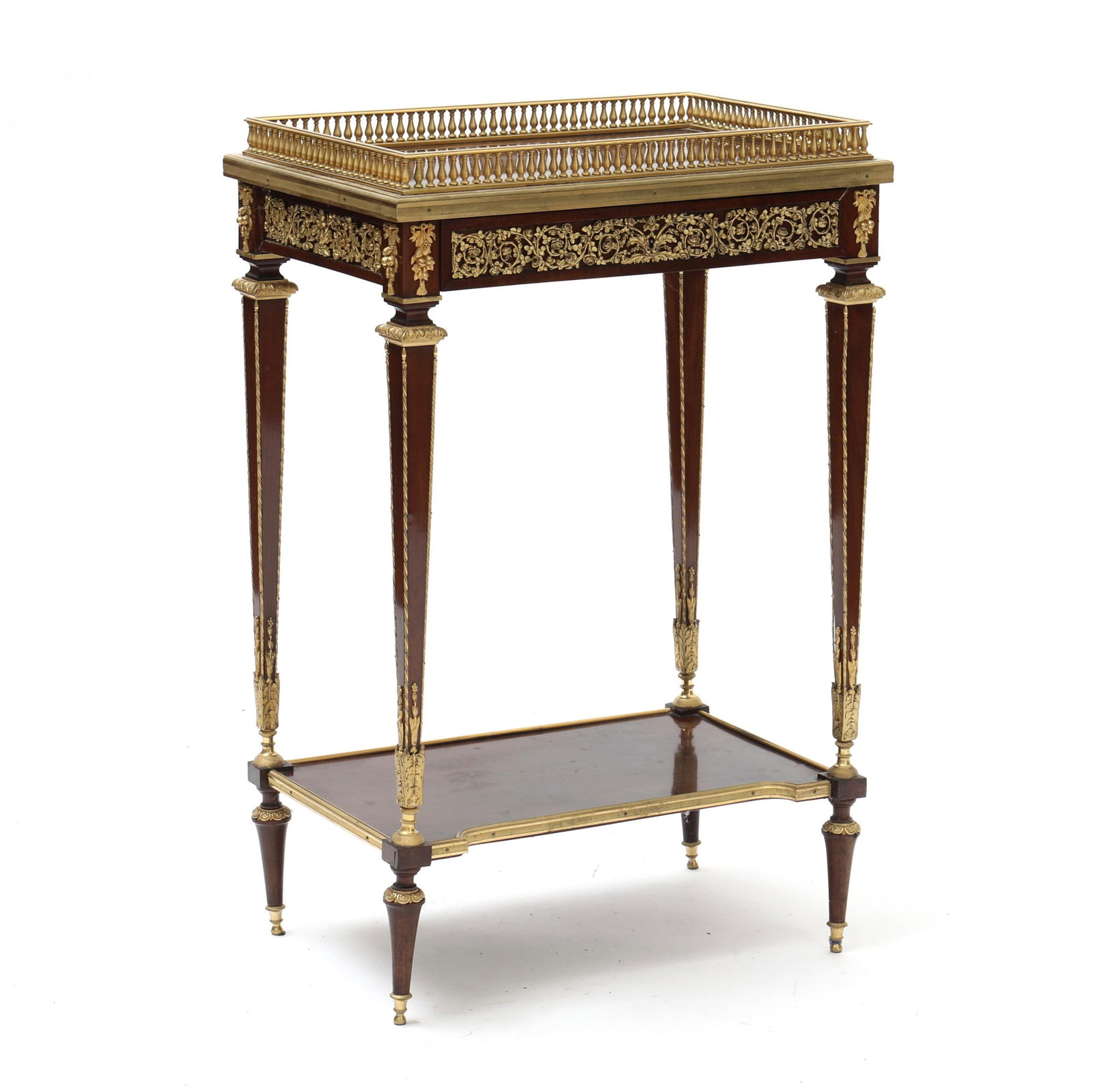 LOUIS XVI STYLE ORMOLU MOUNTED SIDE
