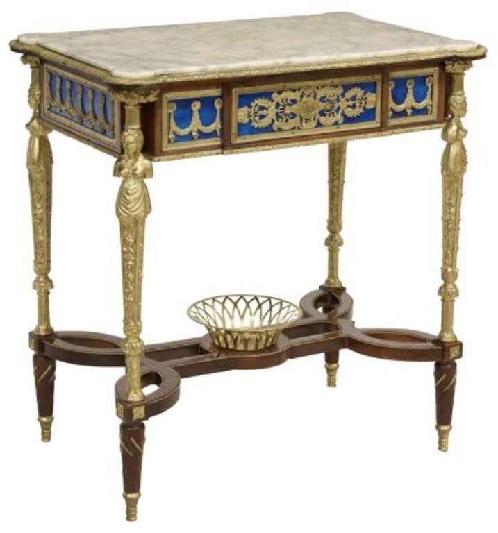 LOUIS XVI STYLE ORMOLU-MOUNTED