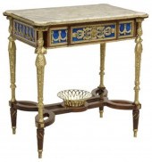 LOUIS XVI STYLE ORMOLU-MOUNTED
