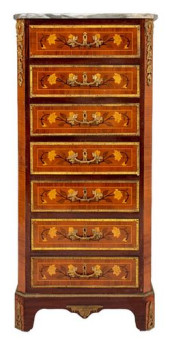 LOUIS XVI STYLE ORMOLU-MOUNTED