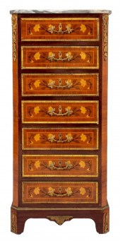 LOUIS XVI STYLE ORMOLU-MOUNTED