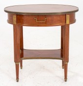 LOUIS XVI STYLE OVAL CHERRYWOO