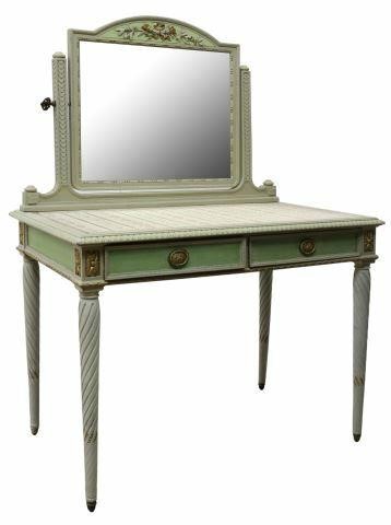 LOUIS XVI STYLE PAINT DECORATED