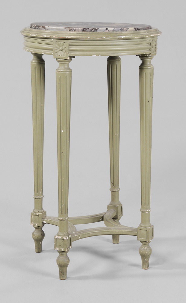 Louis XVI Style Paint-Decorated