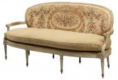 LOUIS XVI STYLE PAINTED & UPHO