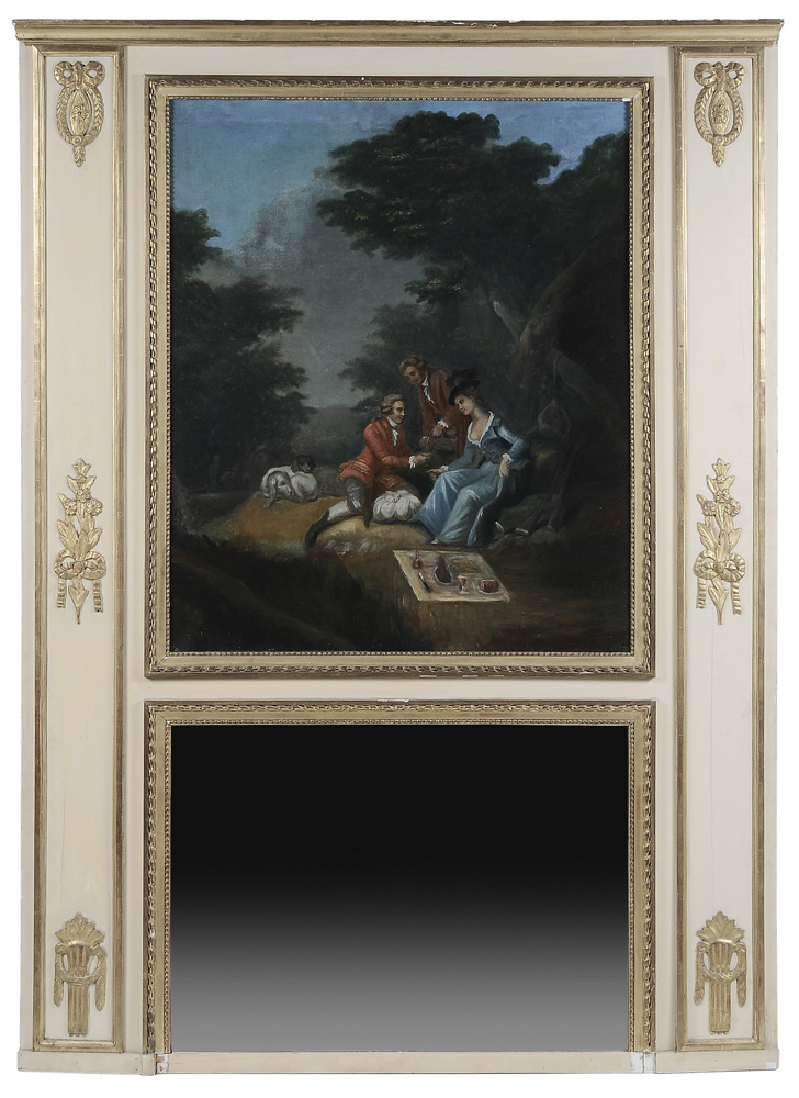 Louis XVI Style Painted and