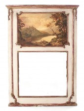 Louis XVI style painted and gi