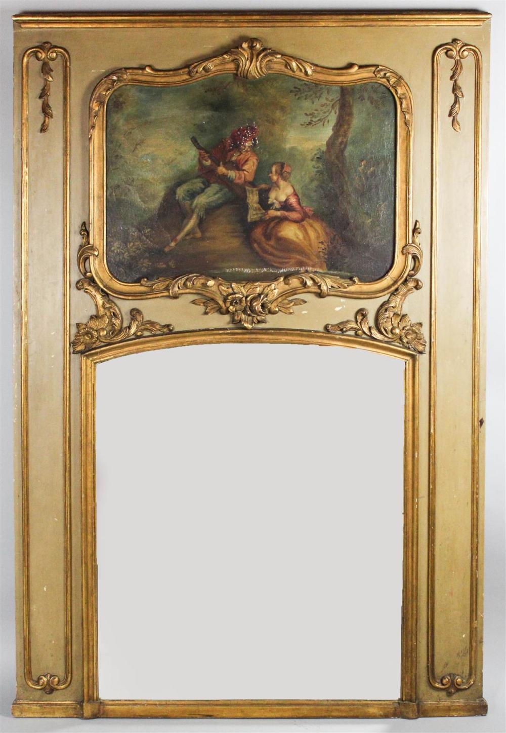 LOUIS XVI STYLE PAINTED AND