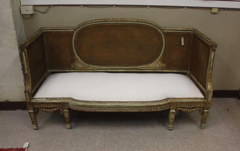 LOUIS XVI STYLE PAINTED AND