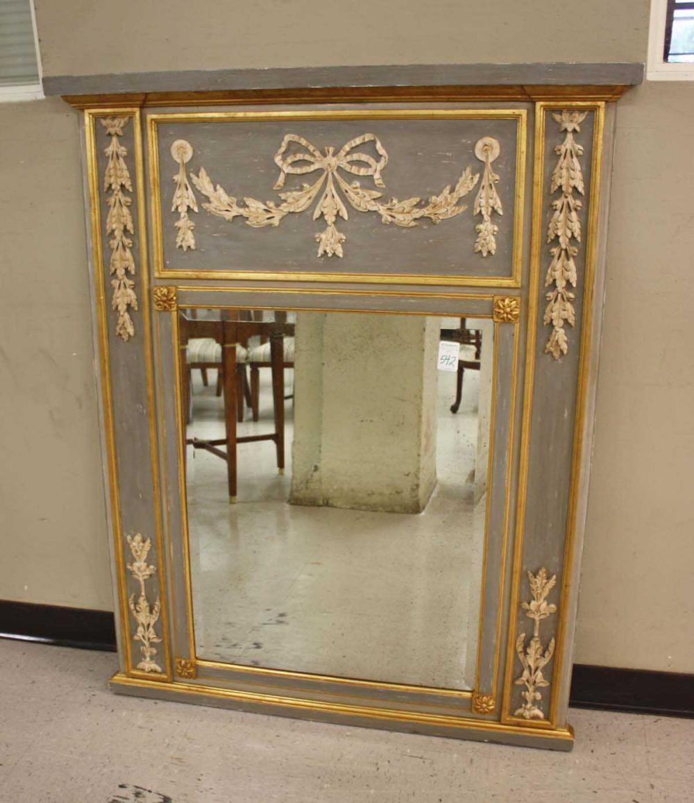 LOUIS XVI STYLE PAINTED AND