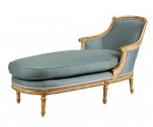 LOUIS XVI-STYLE PAINTED AND GI