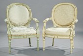 LOUIS XVI-STYLE PAINTED AND PA