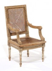 LOUIS XVI STYLE PAINTED CHILD'