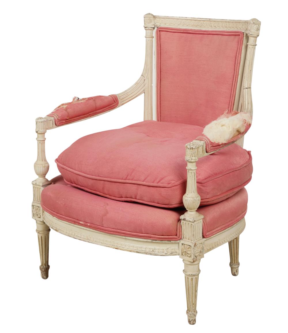 LOUIS XVI-STYLE PAINTED CHILD'S