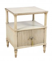 Louis XVI style painted side t