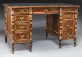 Louis XVI style parcel gilt pe