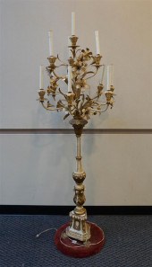 LOUIS XVI STYLE PARCEL GILT AN
