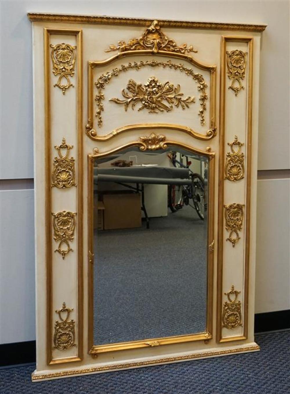 LOUIS XVI STYLE PARCEL GILT AND