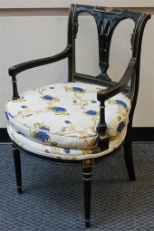 LOUIS XVI STYLE PARCEL GILT AN
