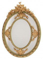 LOUIS XVI STYLE PARCEL GILT &