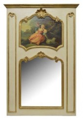 LOUIS XVI STYLE PARCEL GILT PA