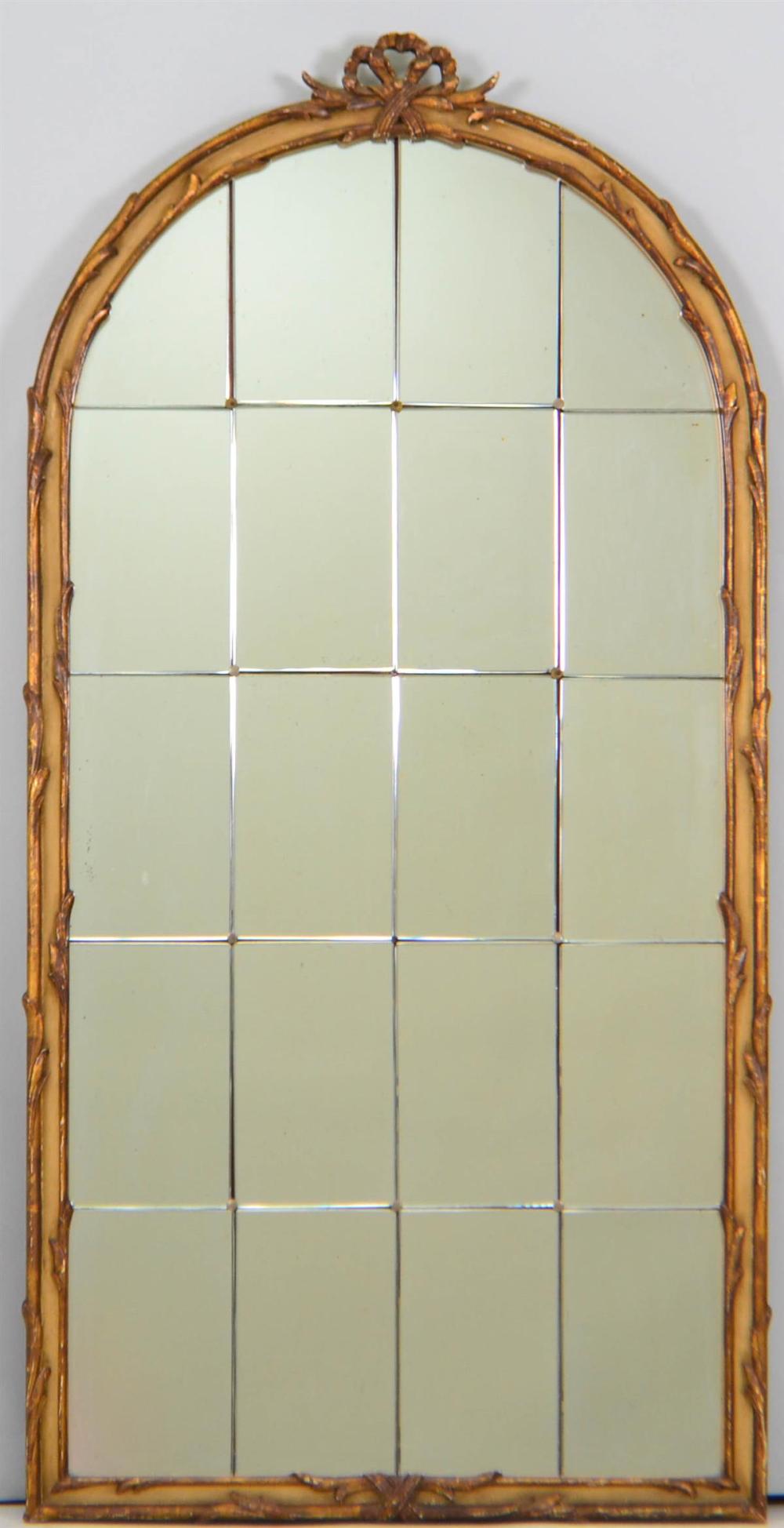 LOUIS XVI STYLE PARCEL-GILT CREAM