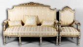 LOUIS XVI STYLE PARCEL-GILT CR