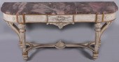 LOUIS XVI STYLE PARCEL-GILT WH