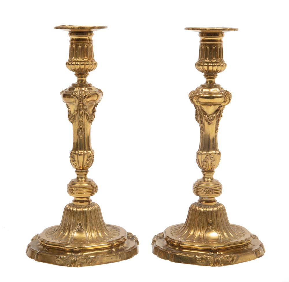 LOUIS XVI-STYLE POLISHED BRONZE