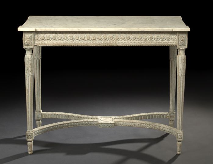 Louis XVI-Style Polychromed and