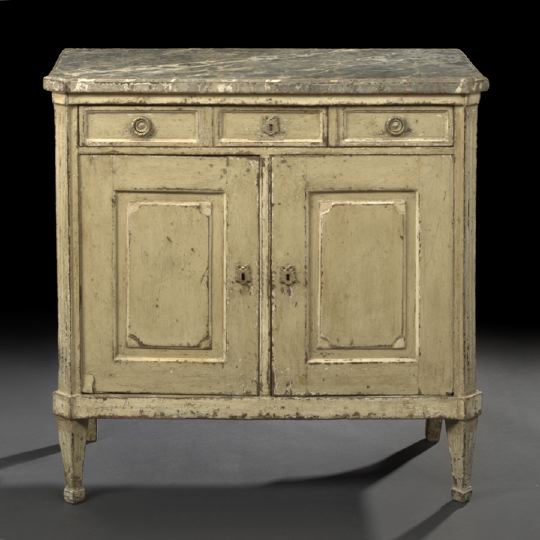 Louis XVI-Style Polychromed