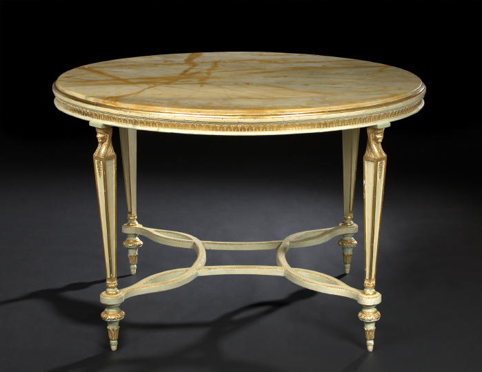 Louis XVI-Style Polychromed,