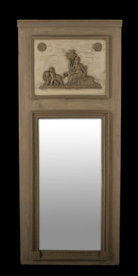Louis XVI-Style Polychromed Pine