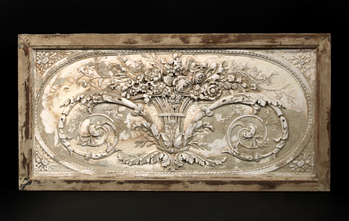 Louis XVI-Style Polychromed Wood,