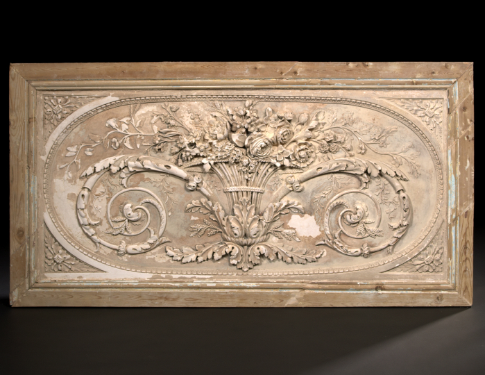 Louis XVI-Style Polychromed Wood,