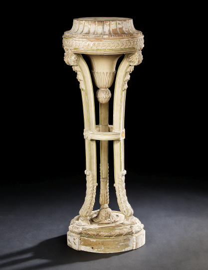 Louis XVI-Style Polychromed