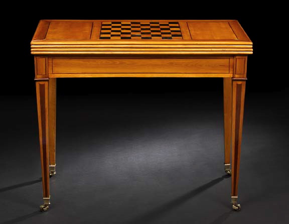 Louis XVI-Style Satinwood Games