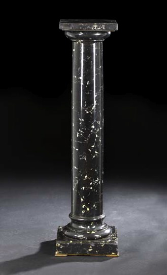Louis XVI-Style Scagliola Pedestal,