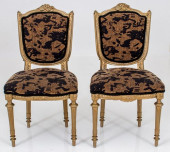 LOUIS XVI STYLE SIDE CHAIRS, P