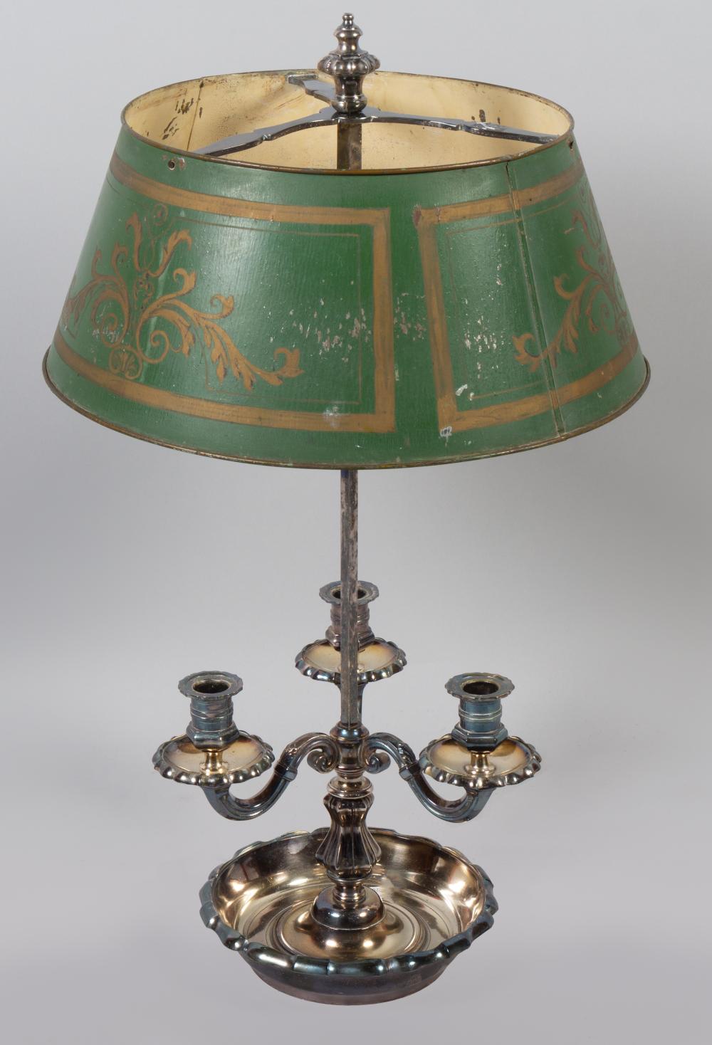 LOUIS XVI STYLE SILVERED METAL