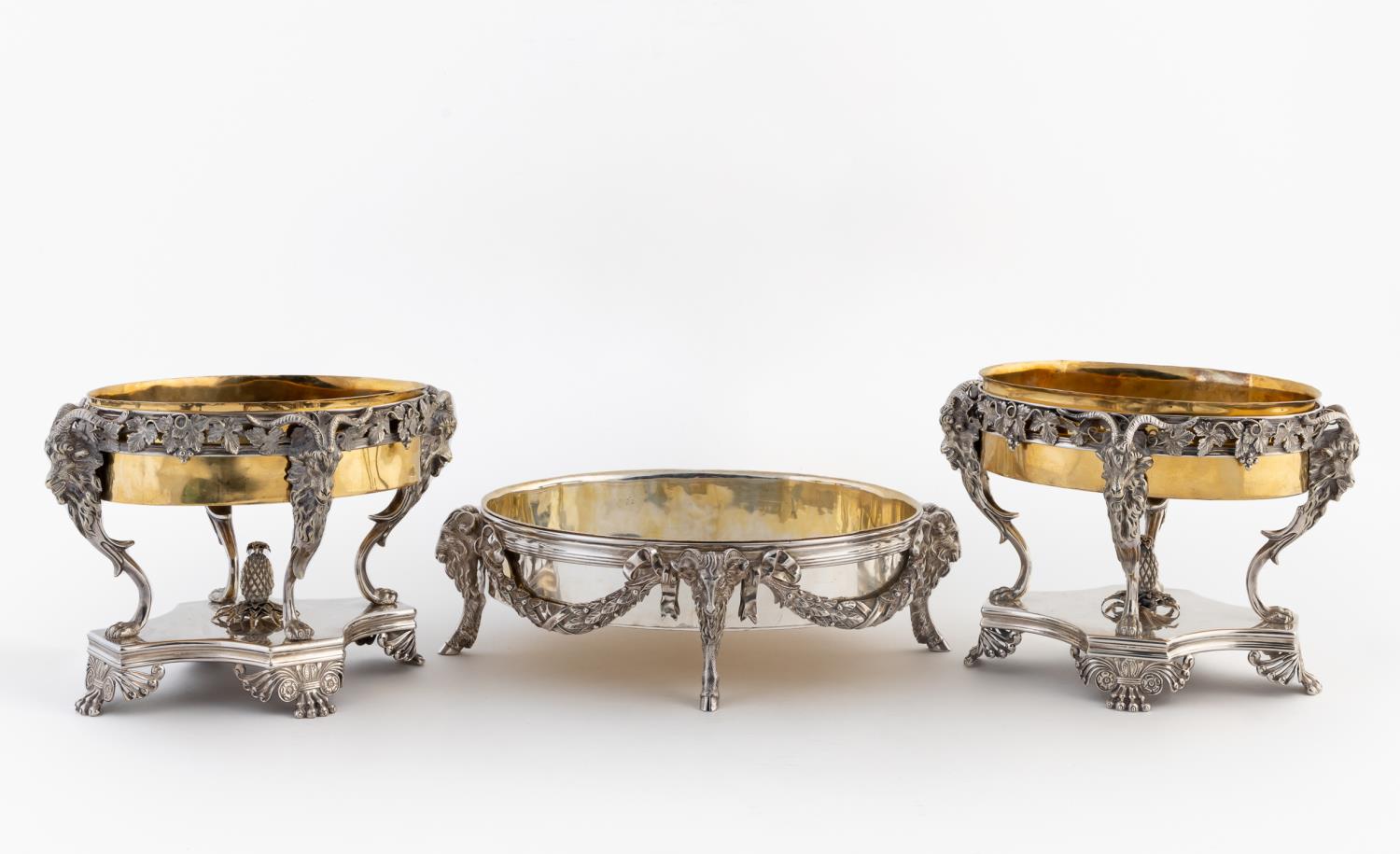 LOUIS XVI-STYLE SILVERPLATE