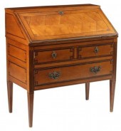 LOUIS XVI STYLE SLANT-FRONT WR