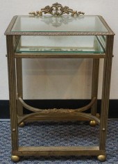 LOUIS XVI STYLE SMALL BRASS VI