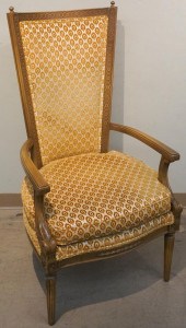LOUIS XVI STYLE STAINED WOOD A