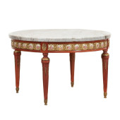 LOUIS XVI STYLE STONE & PORCEL