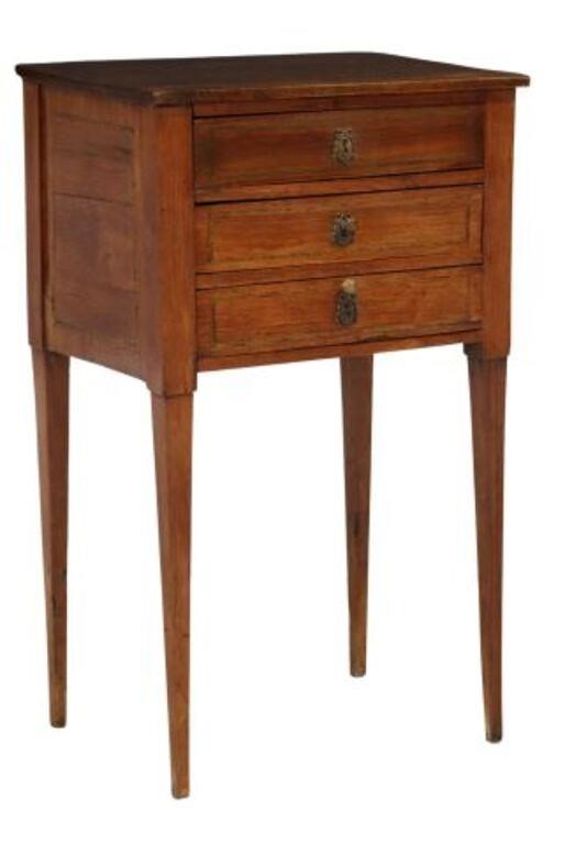 LOUIS XVI STYLE THREE-DRAWER