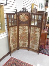 LOUIS XVI STYLE THREE-PANEL FL