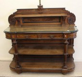 LOUIS XVI STYLE THREE-TIER BUF