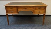 LOUIS XVI STYLE TOOLED LEATHER